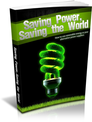 Saving power saving the world